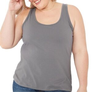 Old Navy 3X & 4X Slate Gray First-Layer Tank Top 1A08.3